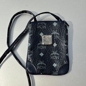 NWOT: MCM Navy Crossbody Bag